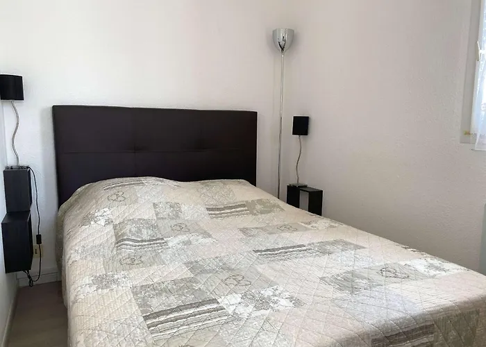 T2 Au Coeur Du Village Avec Garage, Balcon Ensoleille Et Wifi A Balaruc-les-bains. - Fr-1-553-183 شقة