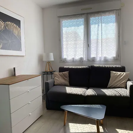 Apartment T2 Au Coeur Du Village Avec Garage, Balcon Ensoleille Et Wifi A Balaruc-les-bains. - Fr-1-553-183 *